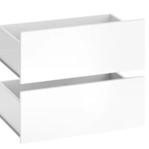 Set 2 cajones grandes Visit blanco Vicco