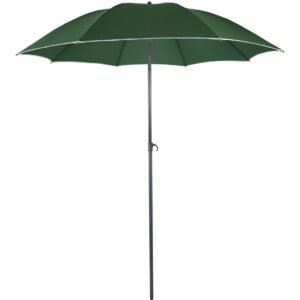 sombrilla redonda con protección.