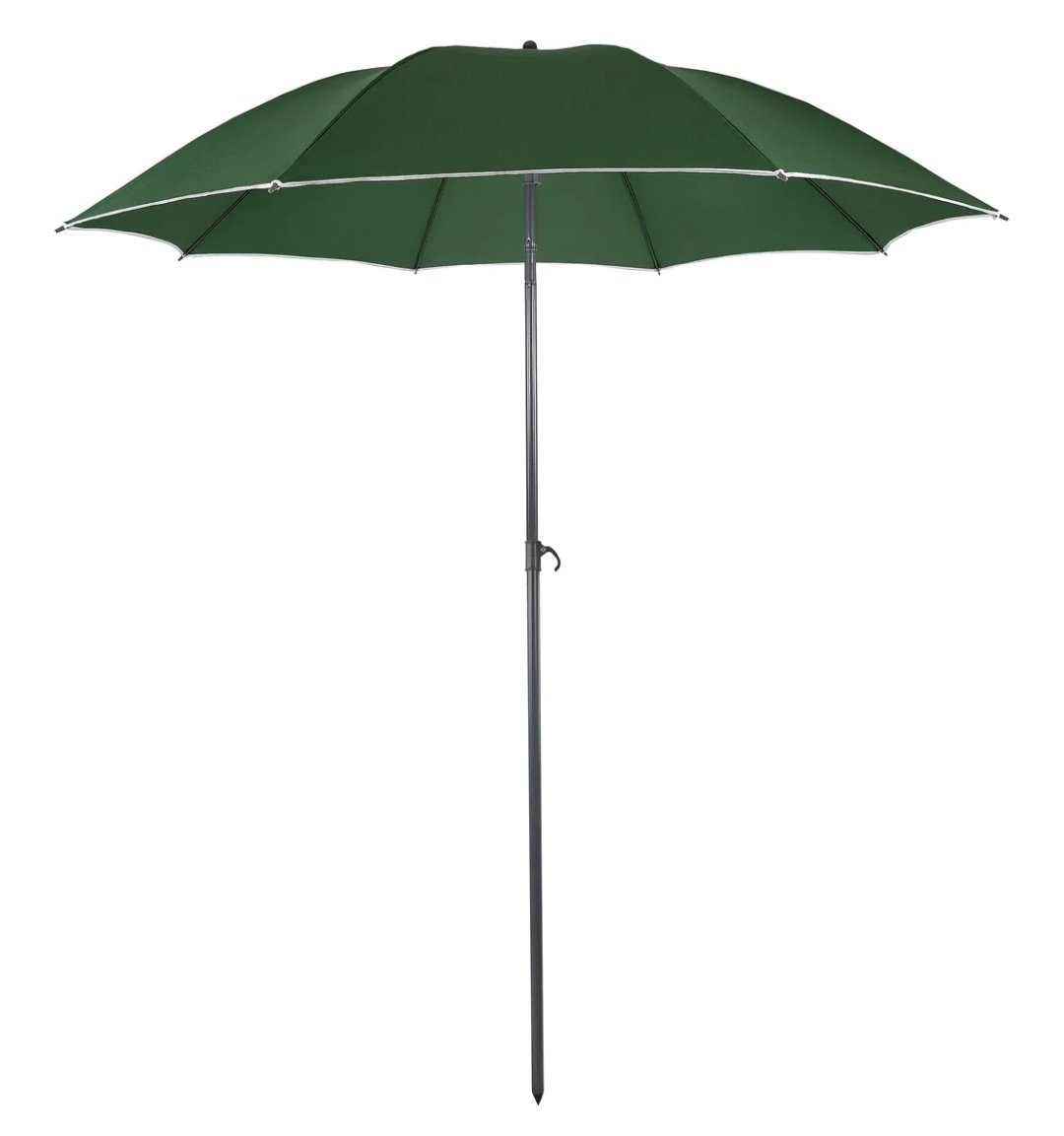 sombrilla redonda con protección.