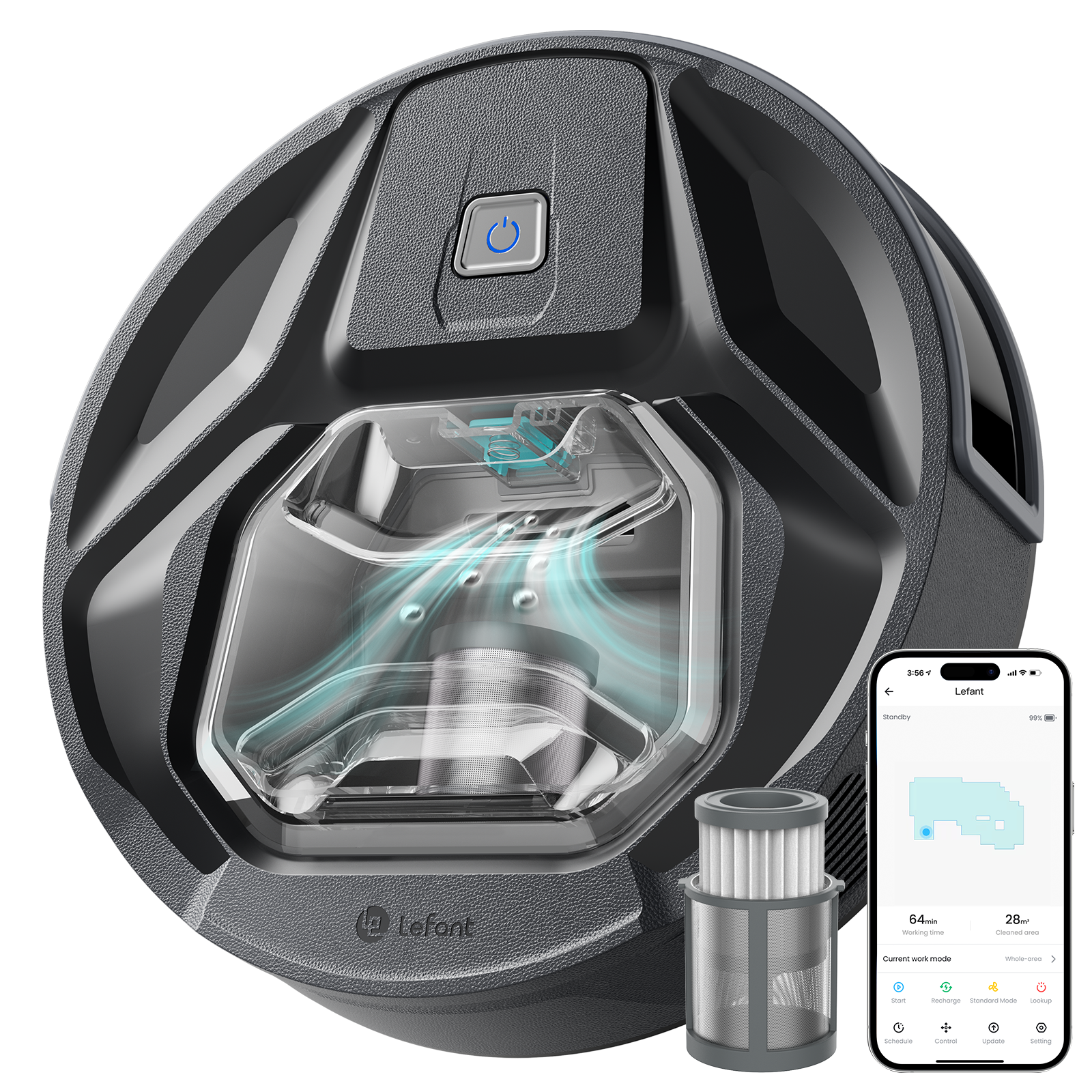 Lefant M320 Robot aspirador y fregona