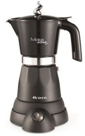 Ariete 1368 Cafetera eléctrica Moka aroma, color negro