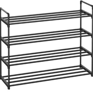 SONGMICS Zapatero de 4 Niveles LSA14BKV2