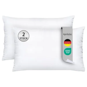 Juego de 2 almohadas - 50 x 75 cm - Komfortec