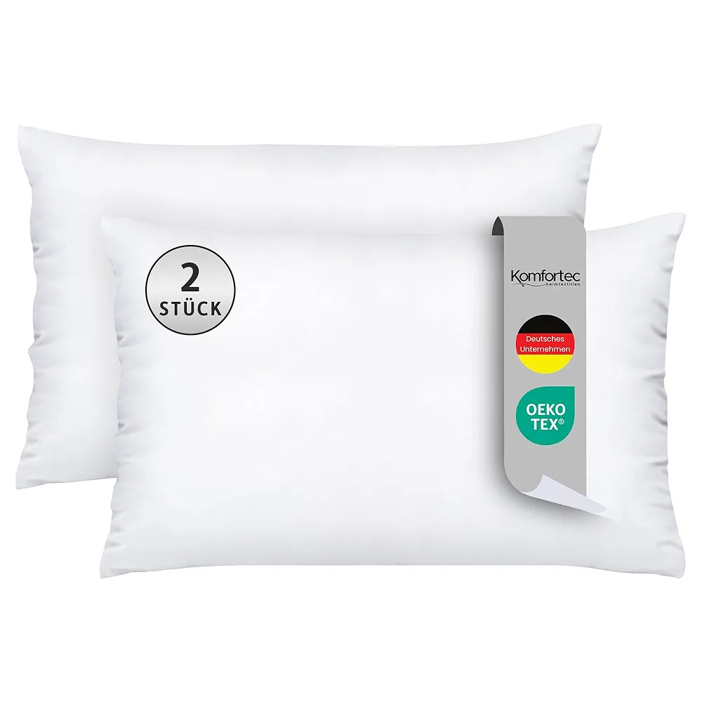 Juego de 2 almohadas - 50 x 75 cm - Komfortec