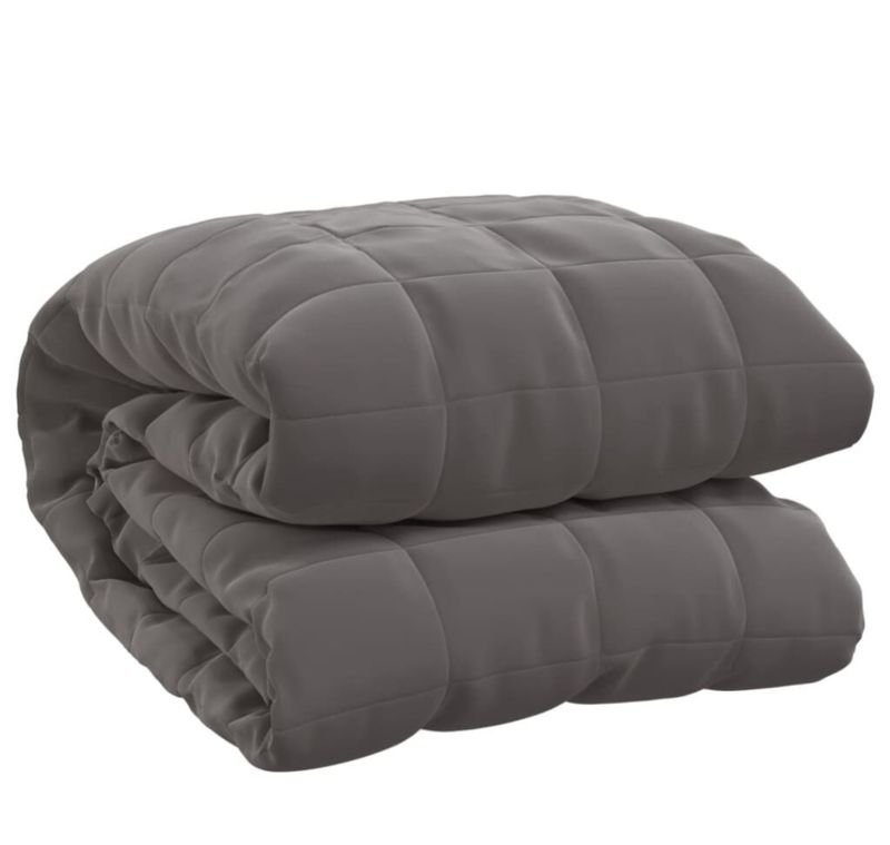 Manta con peso gris - 220x235cm - 11kg