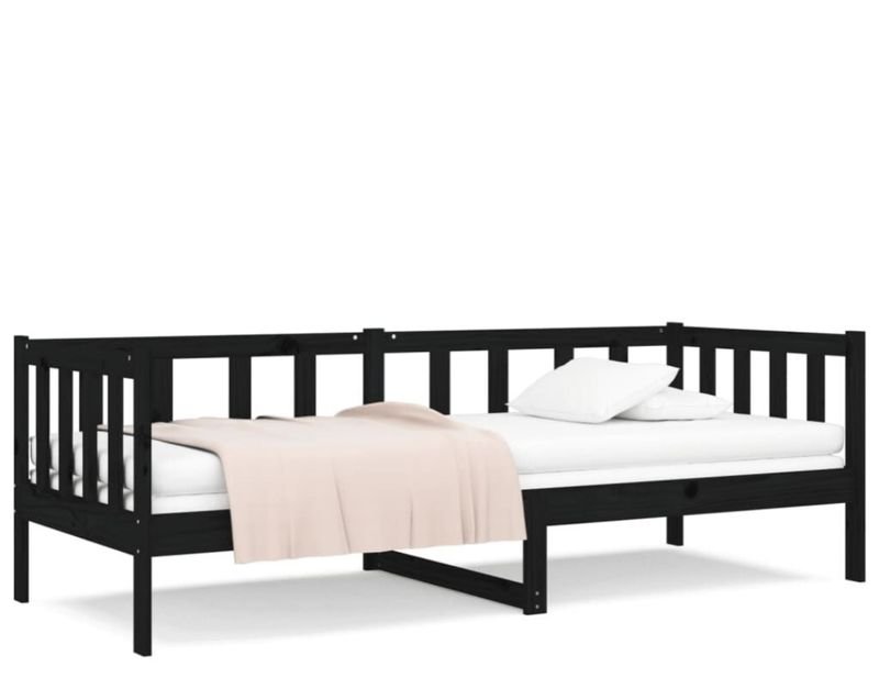 Sofá cama madera negra vida