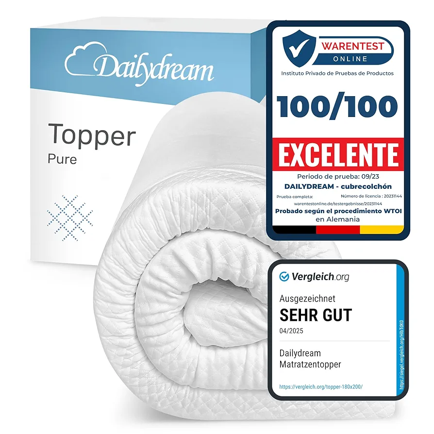 Topper Viscoelástico - 150x190 cm - Dailydream