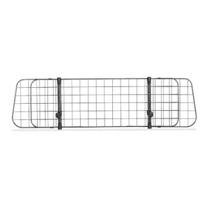 Barrera para perros -  32 x 92-136 cm negro - Relaxdays