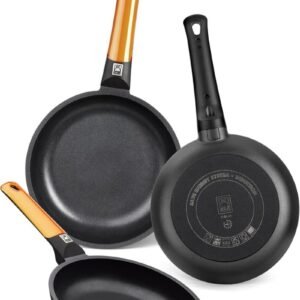 Juego sartenes BRA 3 uds. Aluminio