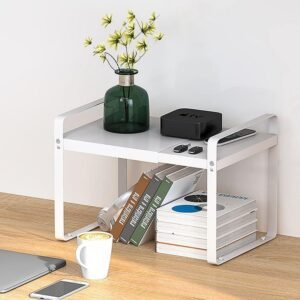 FAOKZE Estante de almacenamiento de metal.