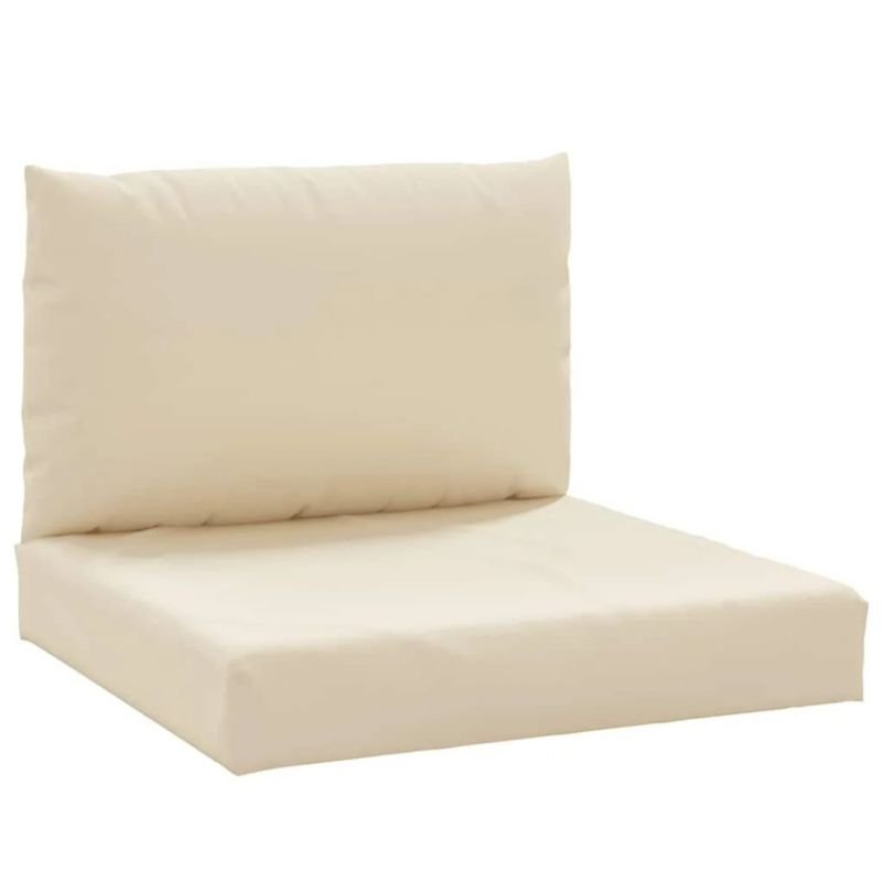 Cojin palet vidaXL beige