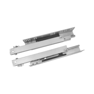 Juego de 2 guías - Mod.45, 300 mm, Plateado - Amig