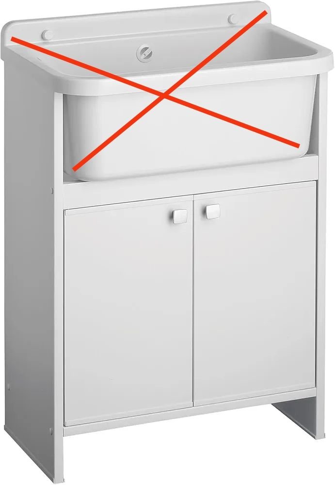 Lavadero para Ahorrar Espacio - 5001PKC - Negrari.
