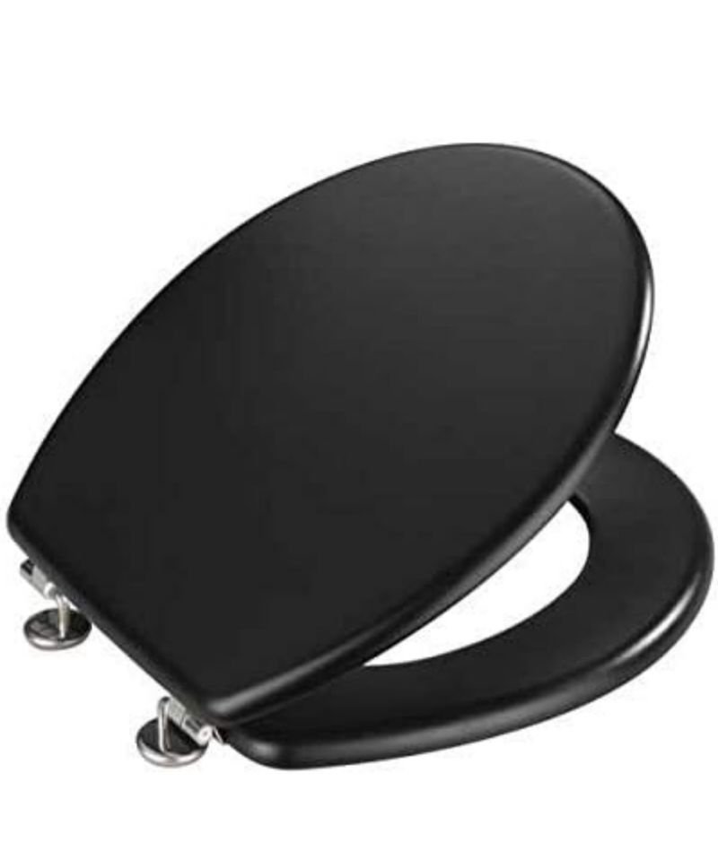 Wenko Tapa de WC Prima Negro