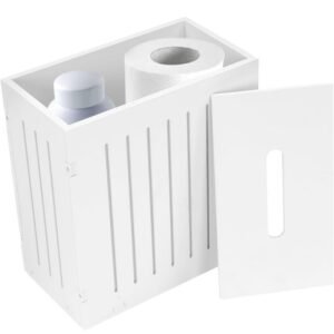 Caja de almacenamiento de baño de 31 x 17 x 33 cm