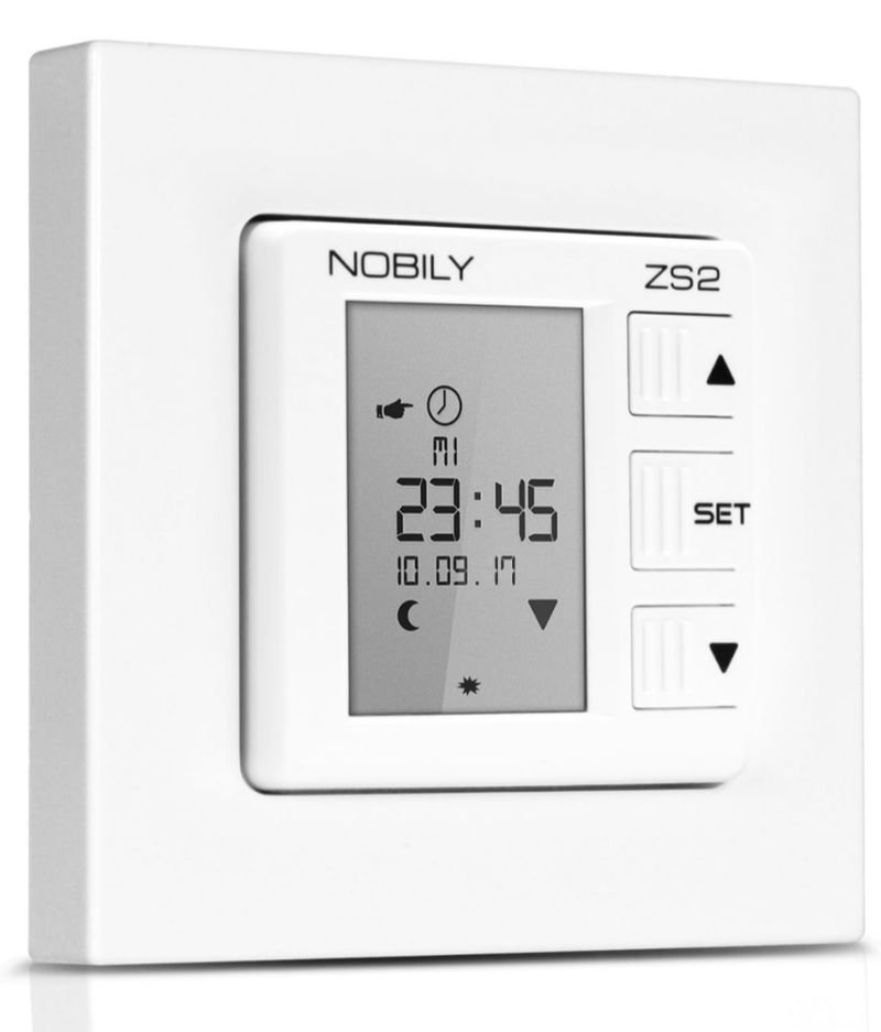 Temporizador Nobly ZS2: Astro & persianas