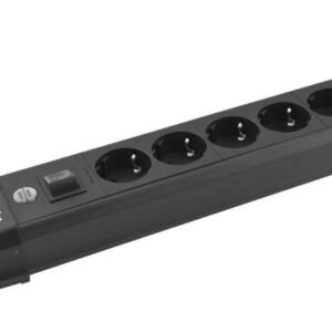 Regleta Premium-Line 6 tomas