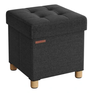 Puf, baúl de Almacenamiento, Taburete con reposapiés