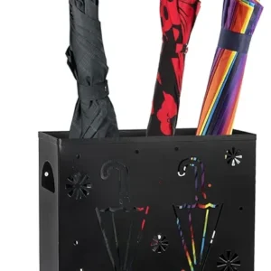 Soporte de metal para paraguas - negro - Coloch