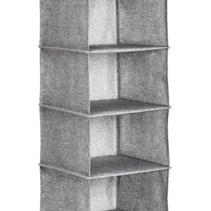 Organizador armario Amazon Basics gris