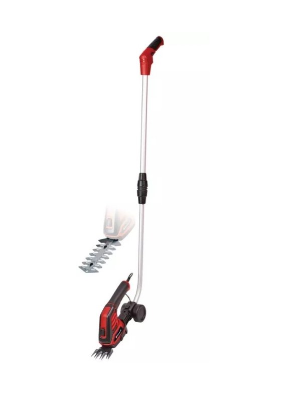 Einhell GC-CG 3,6 Li tijera de césped inalámbrica 7 cm 3,6 V Ión de litio Aluminio, Negro, Rojo