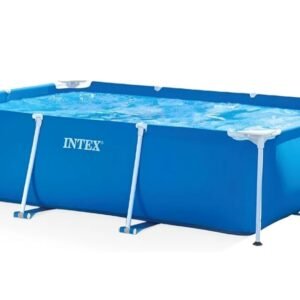 Intex - Kit de Piscina Rectangular, Azul, 3800 l, 300 x 200 x 75 cm