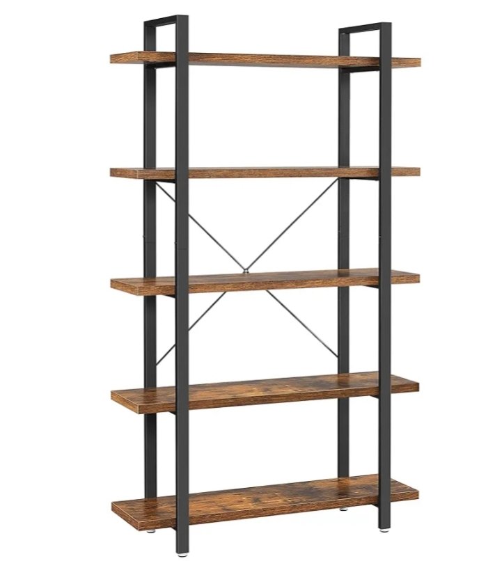 Estantería Industrial, Librería Estable de 5 Capas