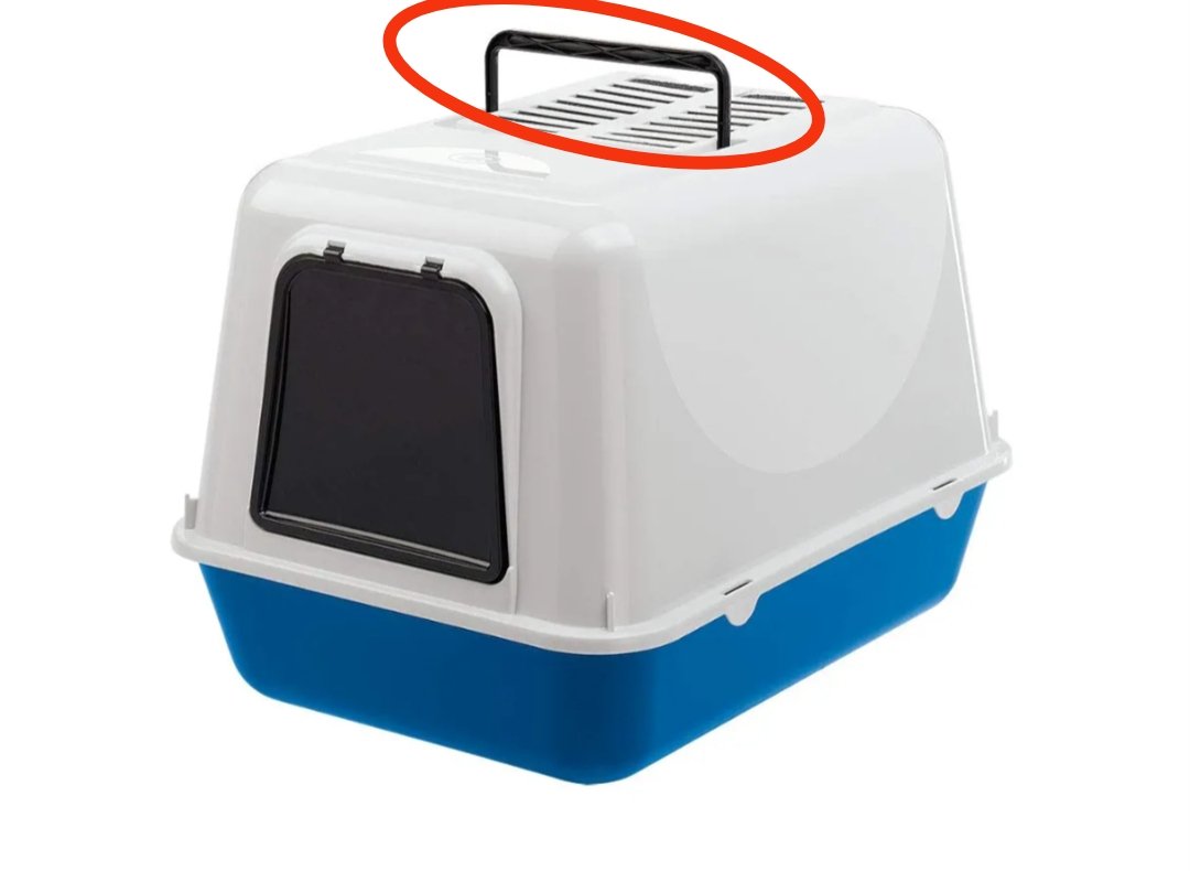 Arenero cerrado para gatos - Ferplast