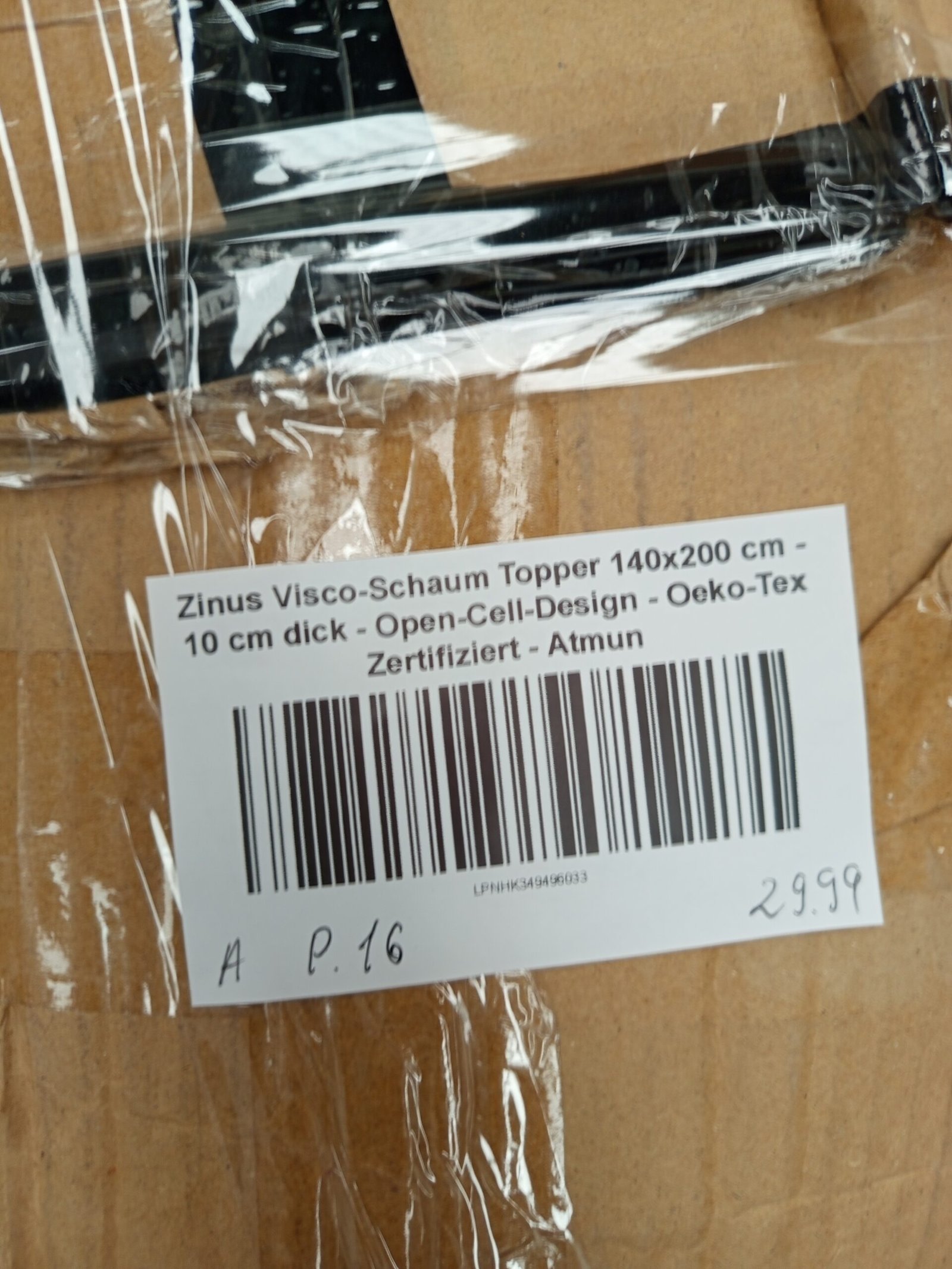 Cubrecolchón Zinus 140 x 200 cm - Imagen 5