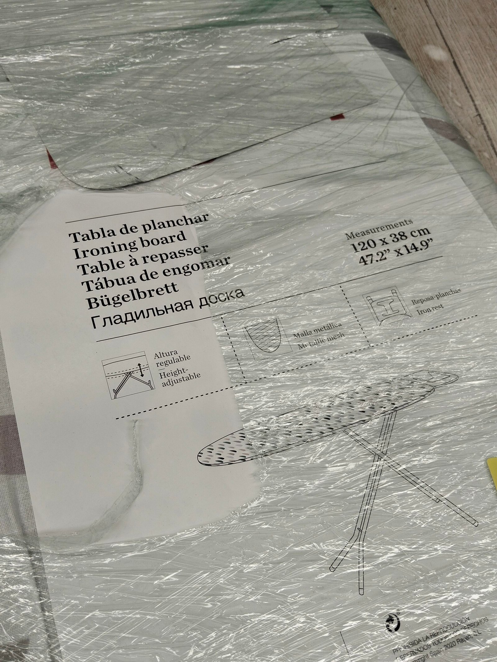 Tabla de planchar Rayen - Imagen 5