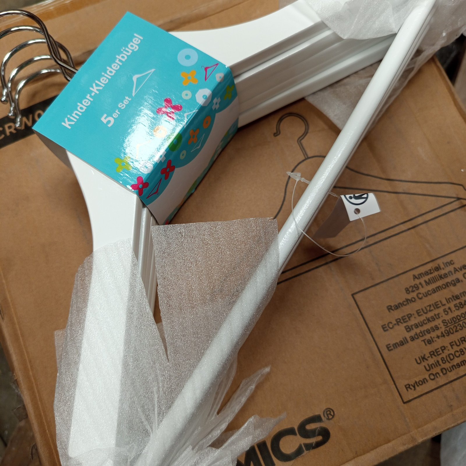 Juego de 20 Perchas para Niños - CRW06W-20 - SONGMICS - Imagen 5