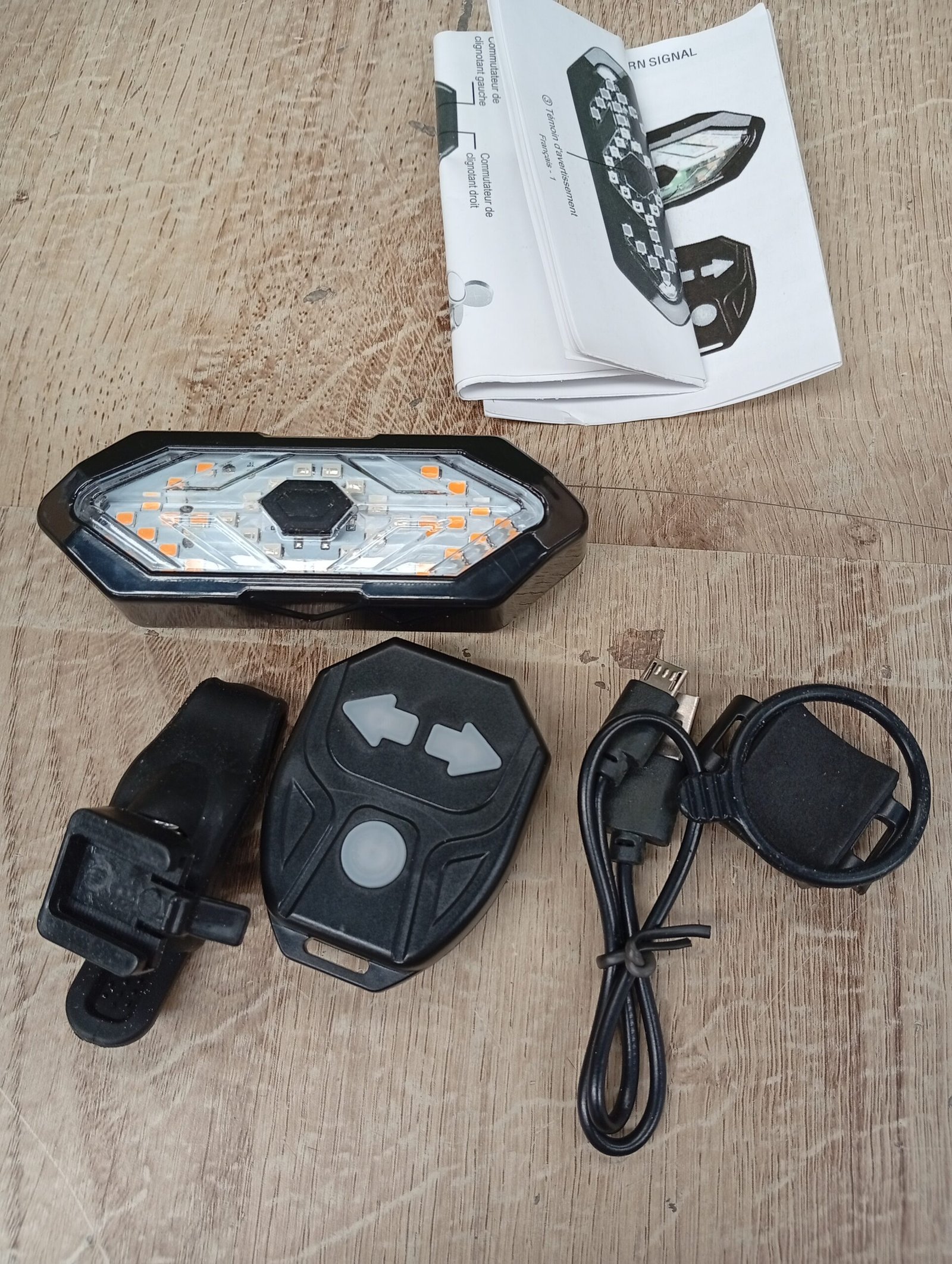 Bicicleta Intermitentes y Luces - Recargable USB - Aramox - Imagen 5