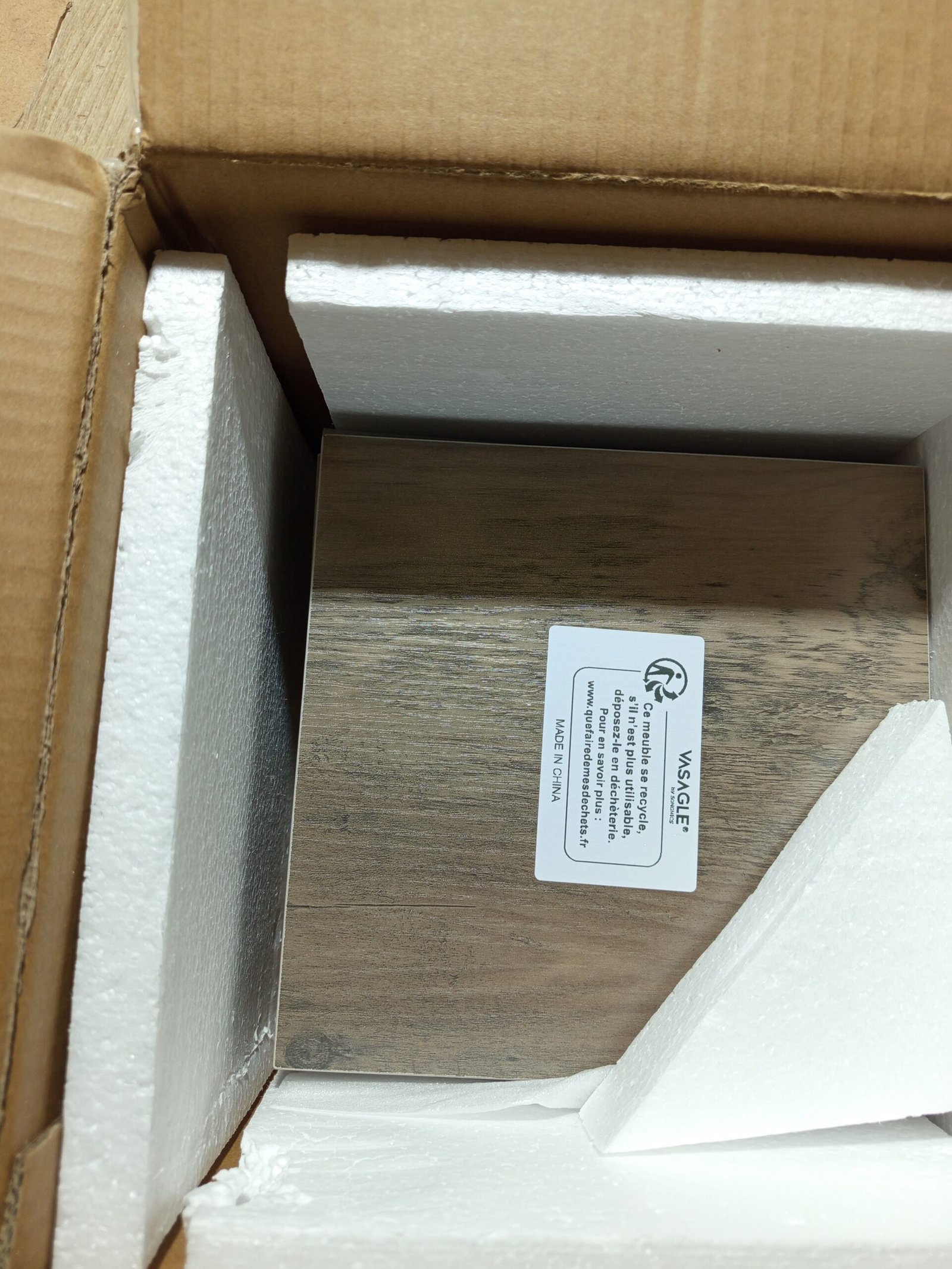 VASAGLE - LBC072M01 Estante de esquina - Imagen 5