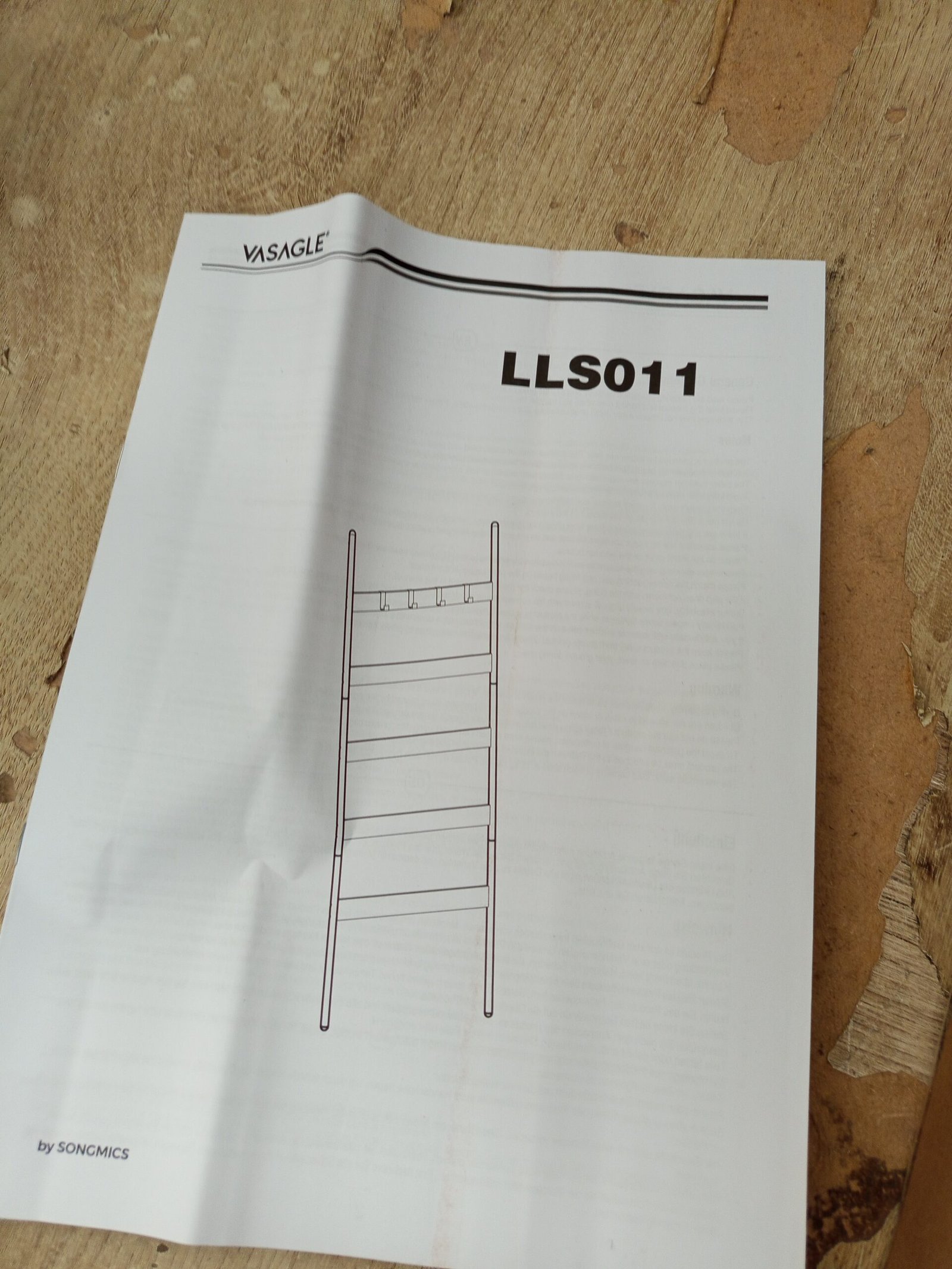 VASAGLE Estantería de Escalera Inclinada LLS011B01 - Imagen 5