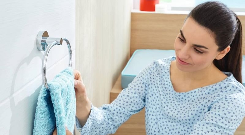 Toallero tesa SM00Z - Cromo - Imagen 5