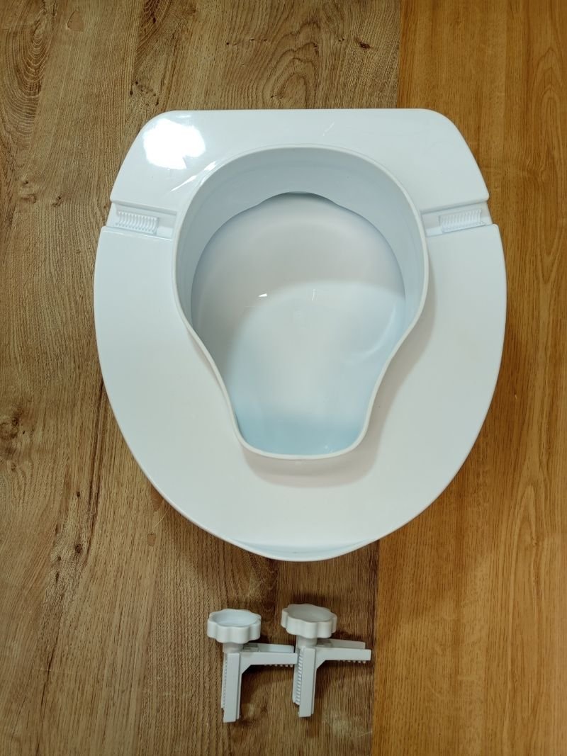 Asiento elevador inodoro blanco - Mobiclinic - Imagen 5