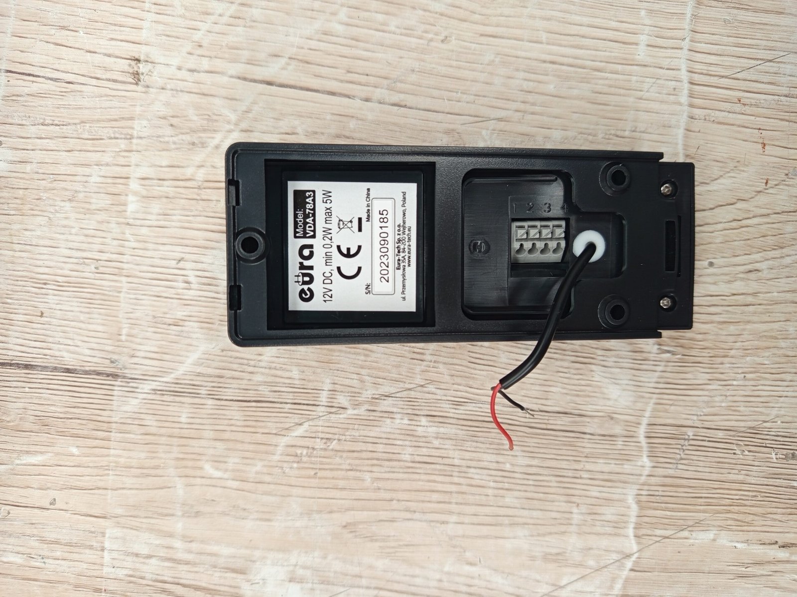 EURA VDP-45A3 Alpha White, Negro, 1 Monitor - Imagen 5