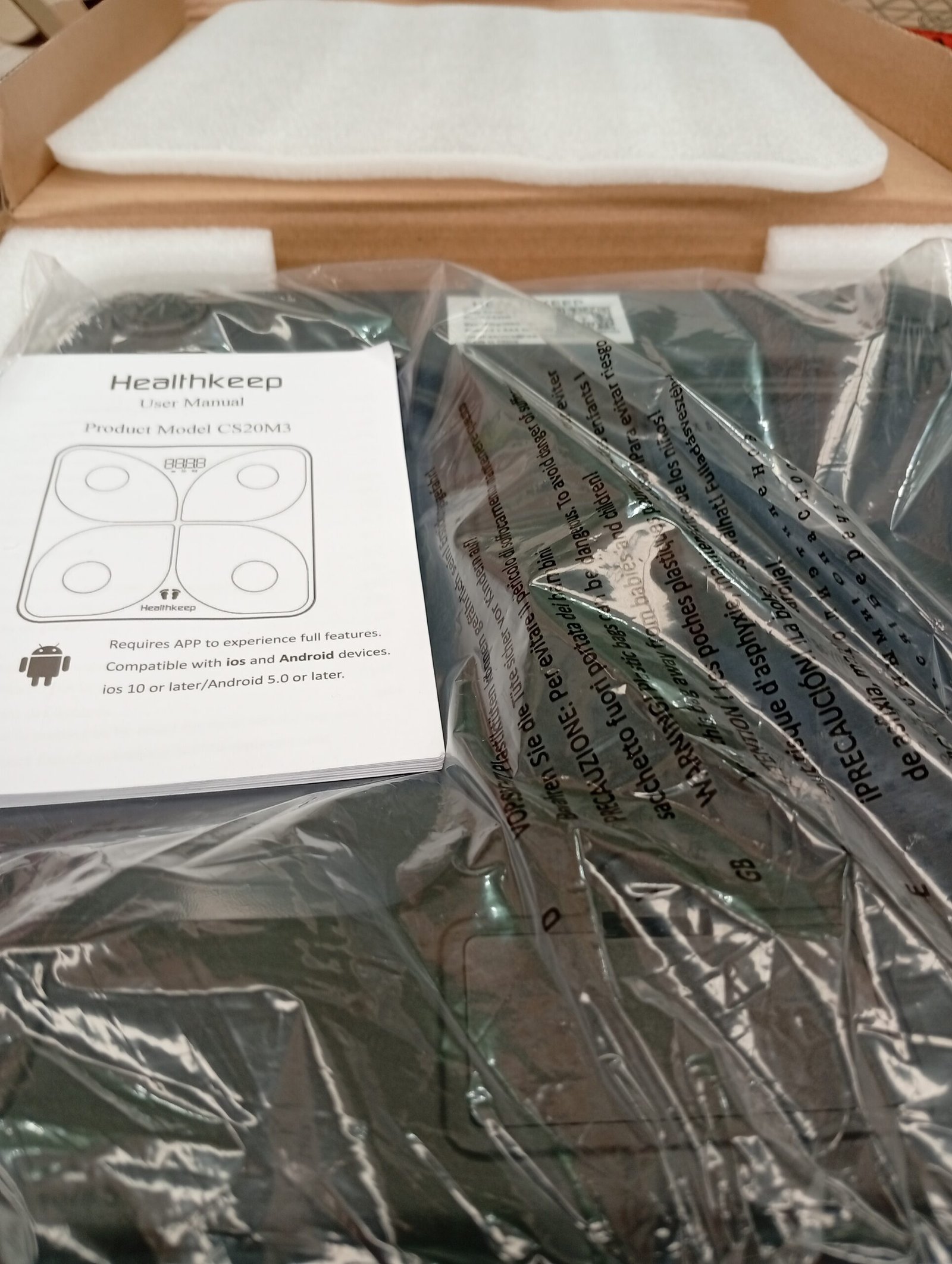 Báscula de grasa corporal - CS20M3 - Healthkeep - Imagen 5