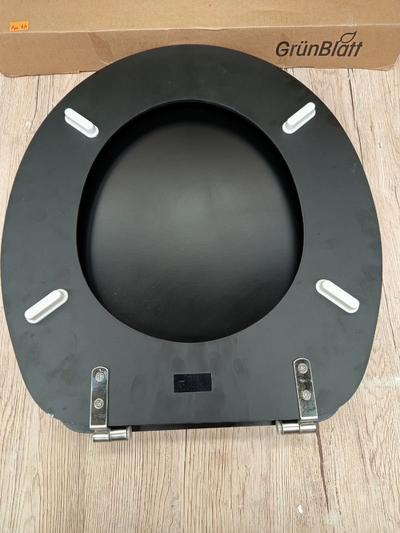 Wenko Tapa de WC Prima Negro - Imagen 8