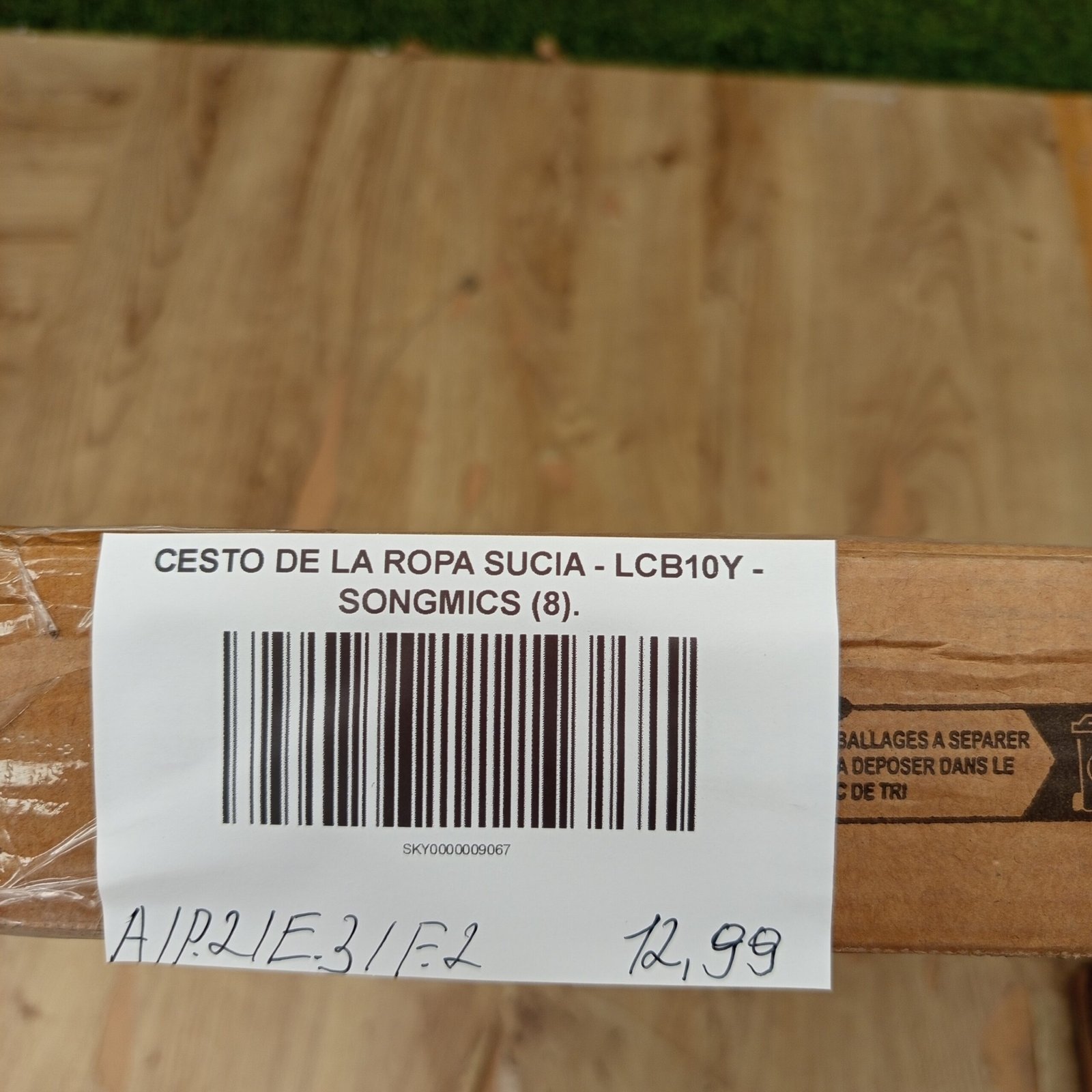 Cesto de la Ropa Sucia - LCB10Y - SONGMICS - Imagen 8