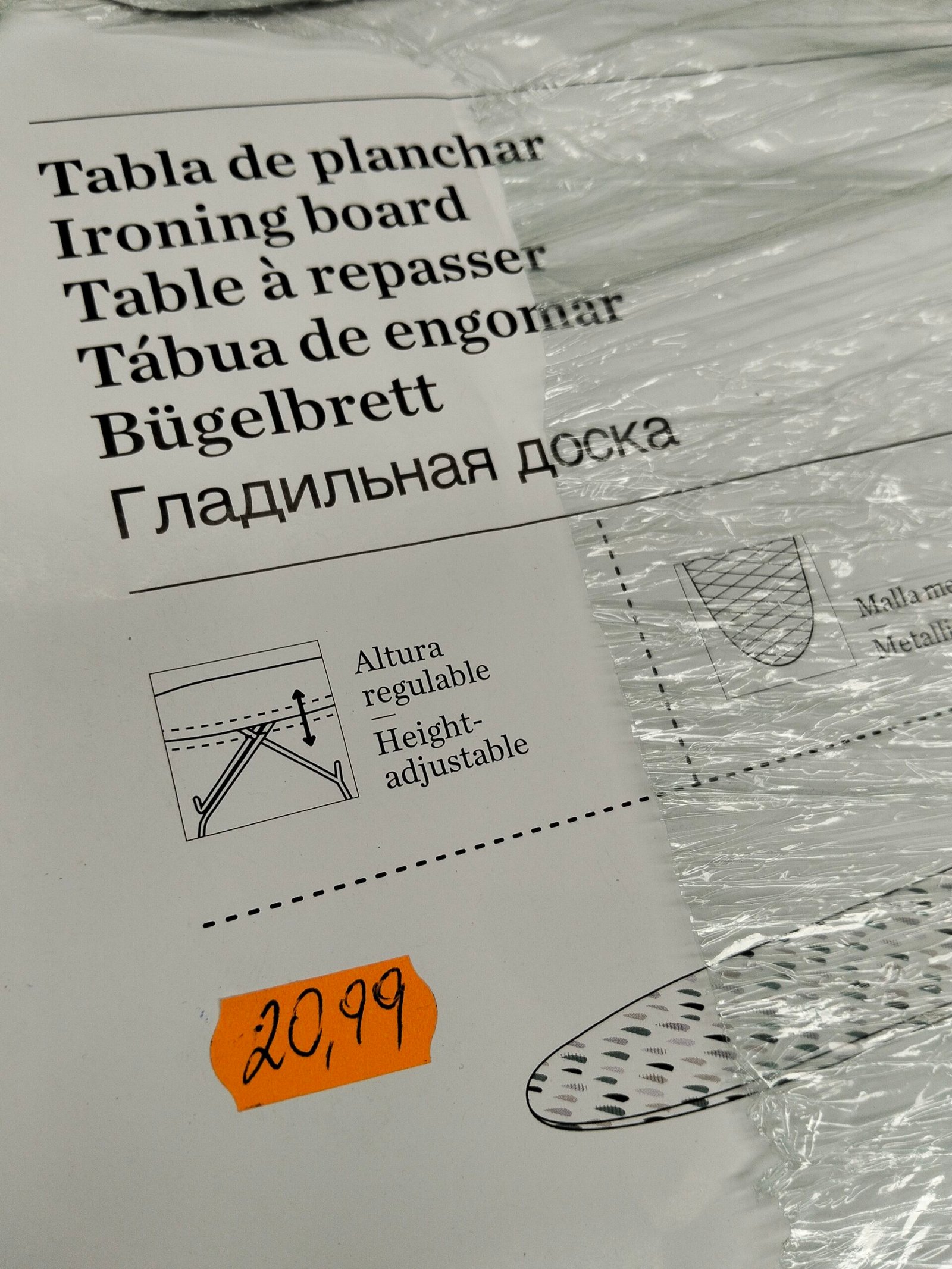 Tabla de planchar Rayen - Imagen 8