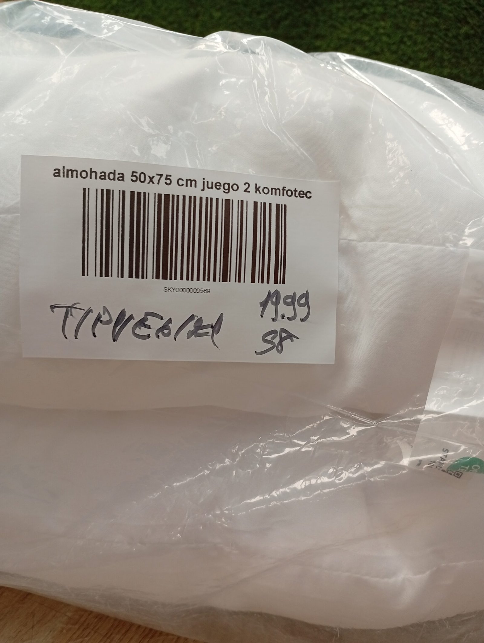 Juego de 2 almohadas - 50 x 75 cm - Komfortec - Imagen 8
