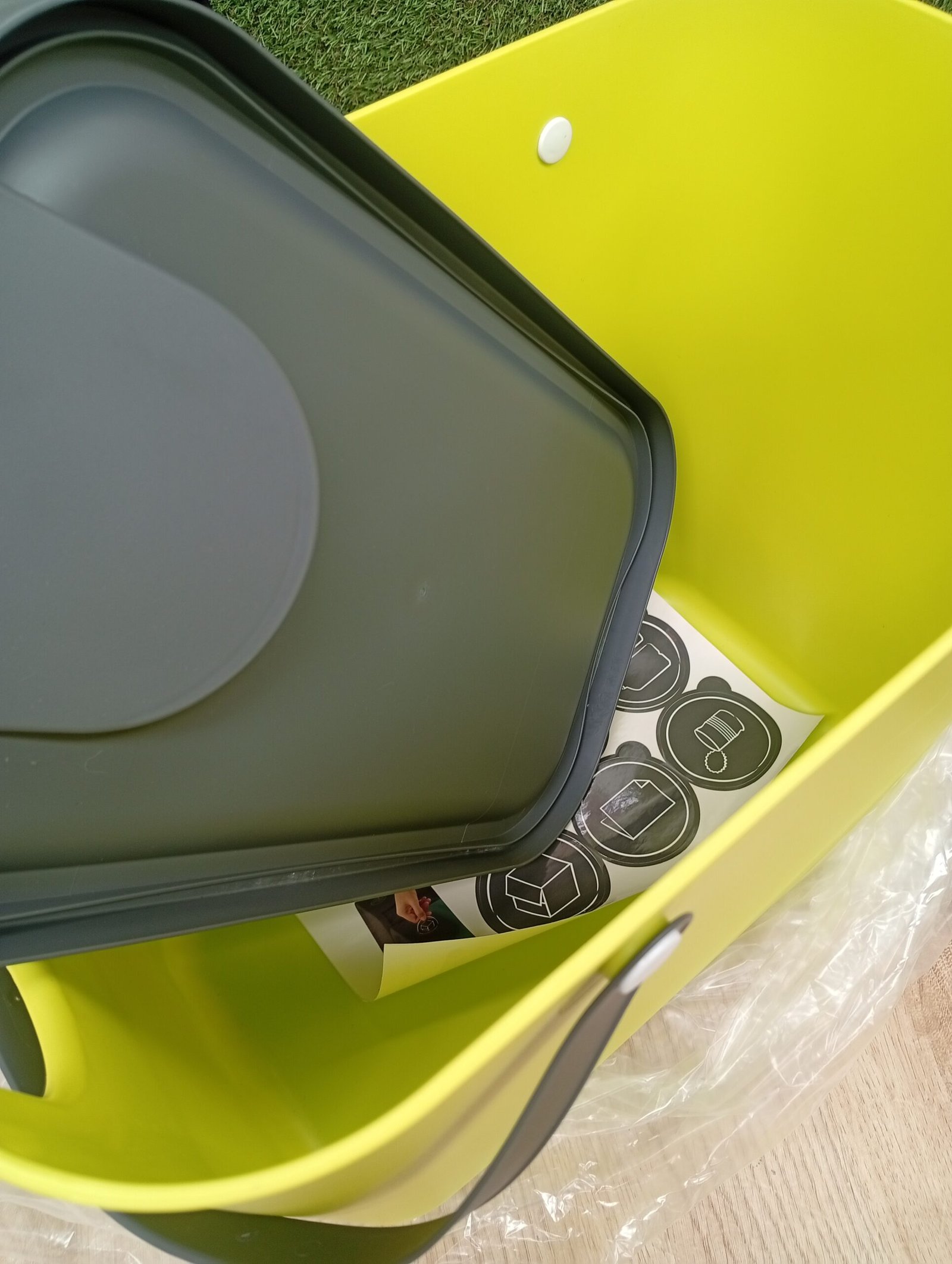 Cubo de basura - 25l - Rotho Albula - Imagen 6