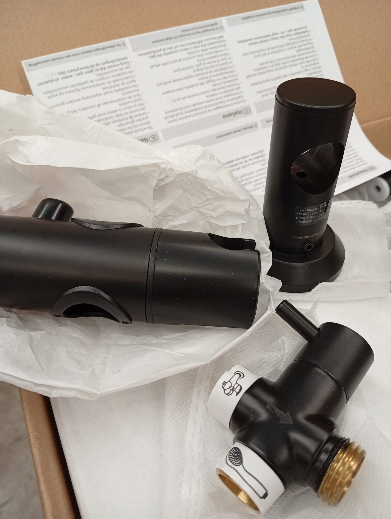 Juego de ducha - DX12004BL-A - EISL Easy Energy - Imagen 6