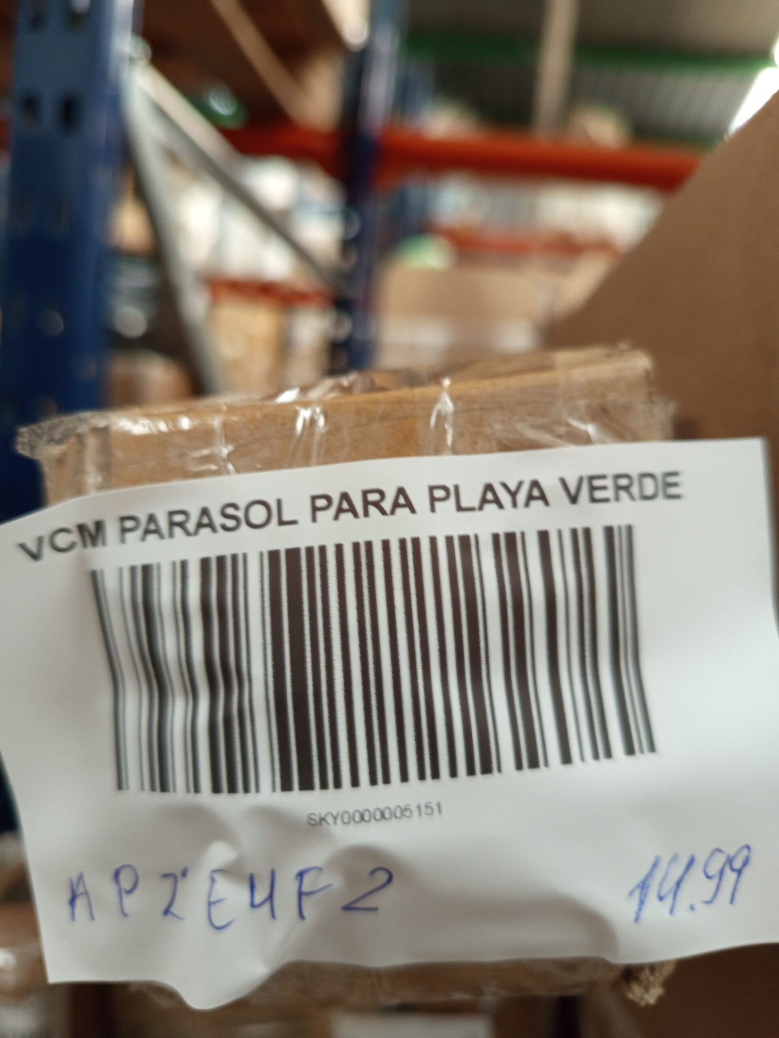 sombrilla redonda con protección. - Imagen 6