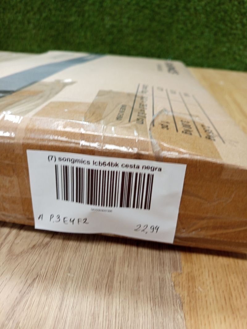 Cesta Lavandería SONGMICS Bambú - Negra - Imagen 6