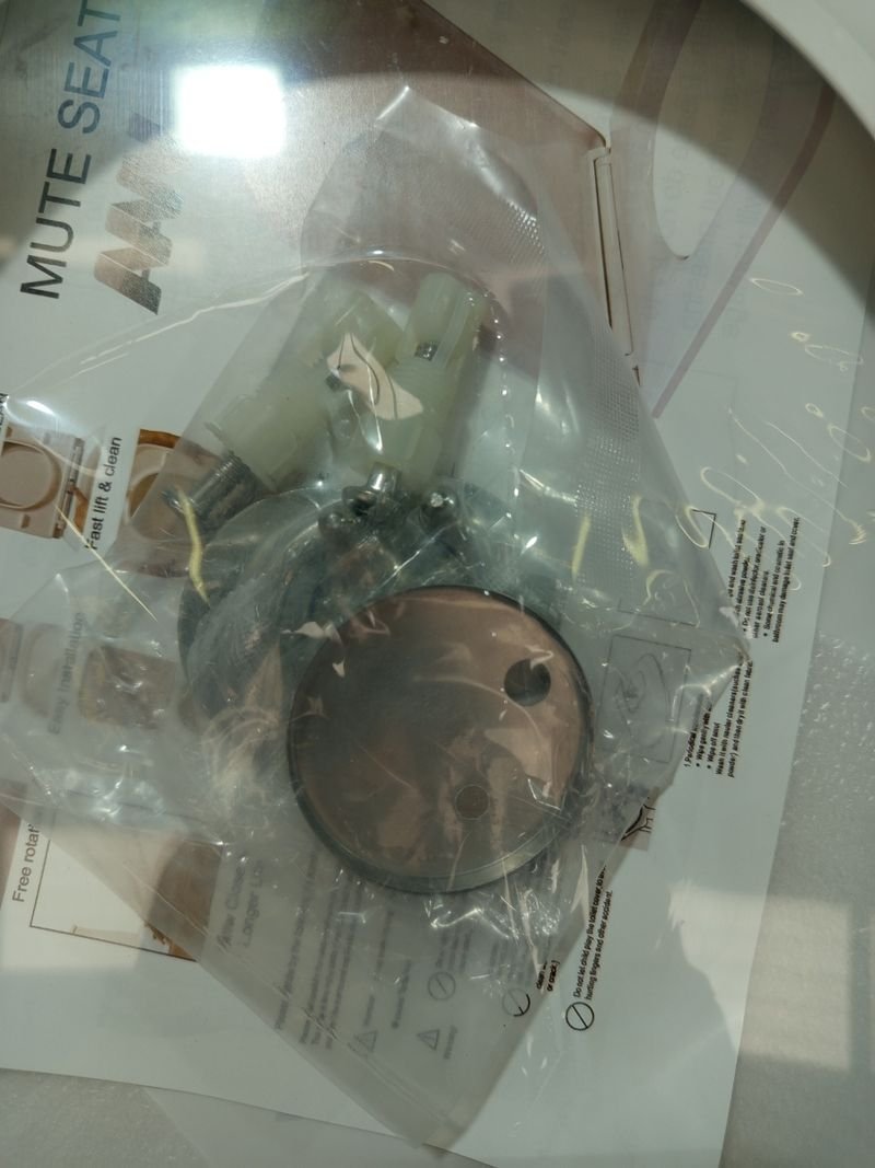 Asiento inodoro blanco - 40x36cm - Imagen 6