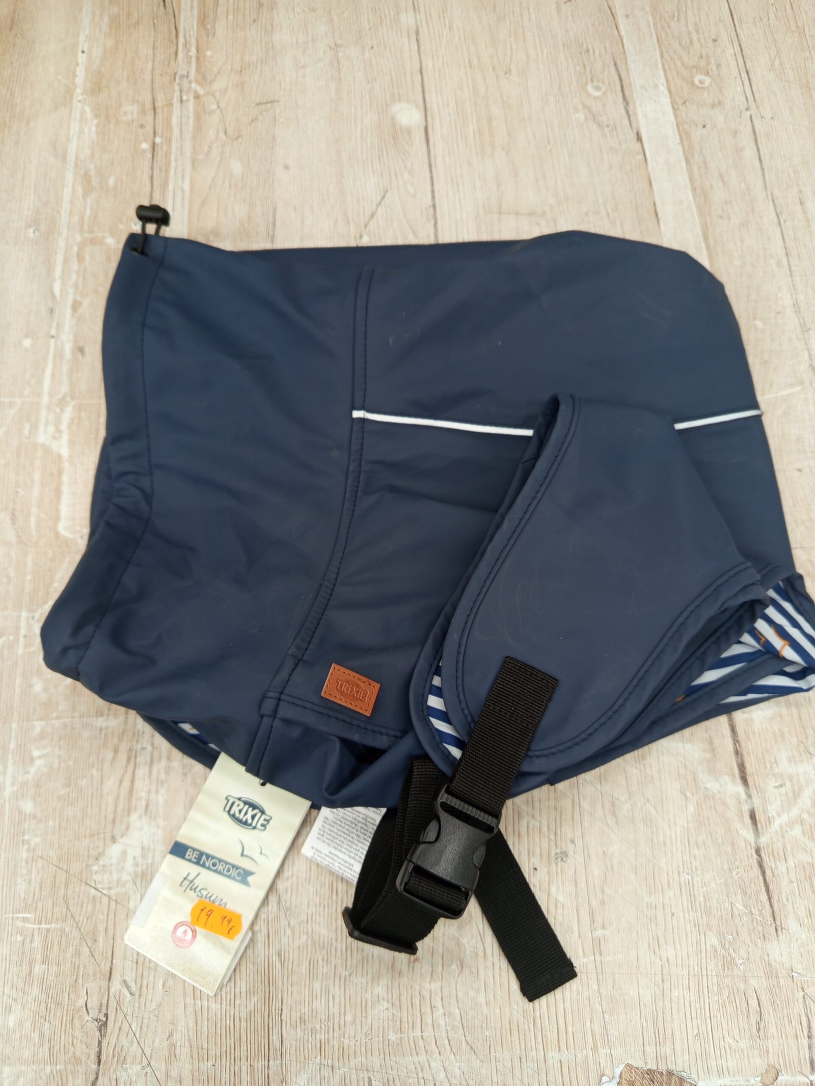 BE NORDIC Impermeable Husum, XL, 55 cm, Azul oscuro - Imagen 6