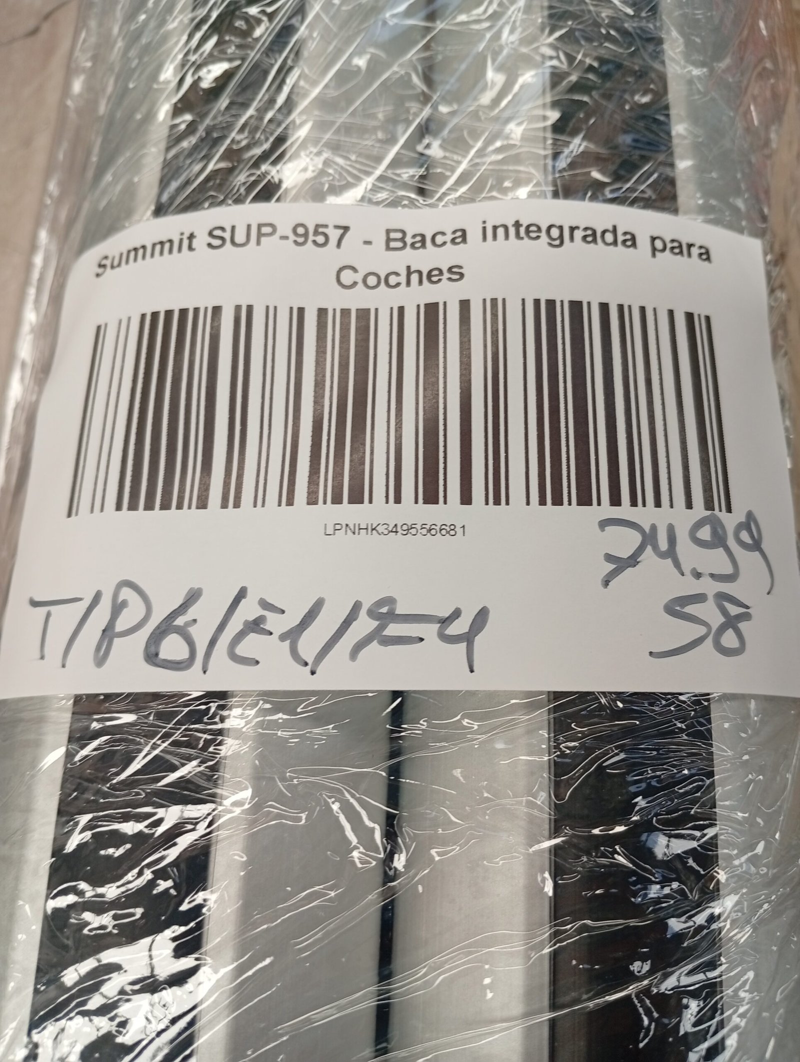 Baca integrada - Aluminio, 2 Unidades SUP-957 - Summit - Imagen 10