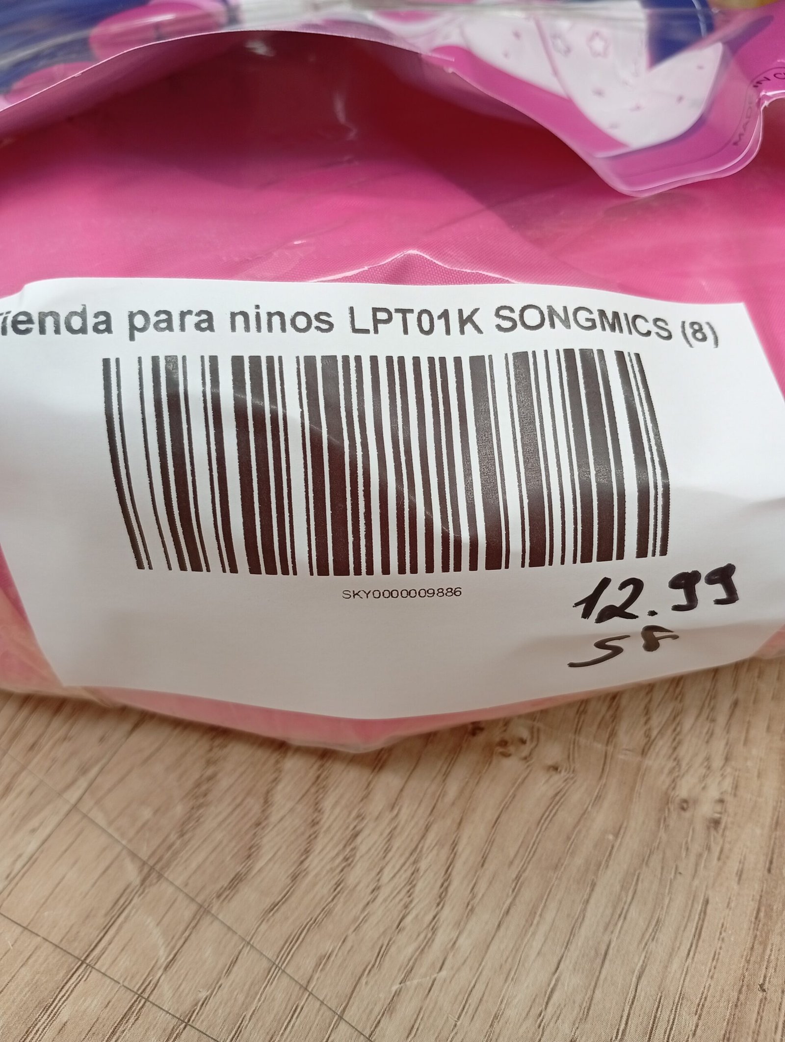 Tienda para niños - LPT01PK - SONGMICS - Imagen 10